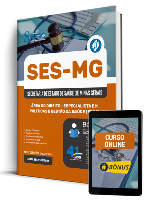 Apostila SES-MG 2026 - Especialista em Políticas e Gestão da Saúde (EPGS) - Área do Direito