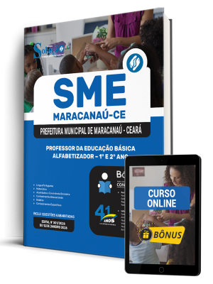 Apostila Prefeitura de Maracanaú - CE 2026 - Professor da Educação Básica - Alfabetizador – 1° e 2° Ano