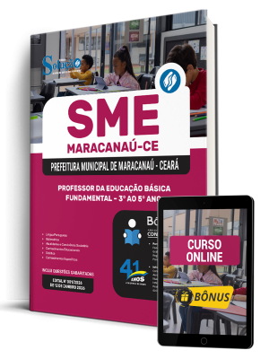 Apostila Prefeitura de Maracanaú - CE 2026 - Professor da Educação Básica - Fundamental – 3° ao 5° Ano