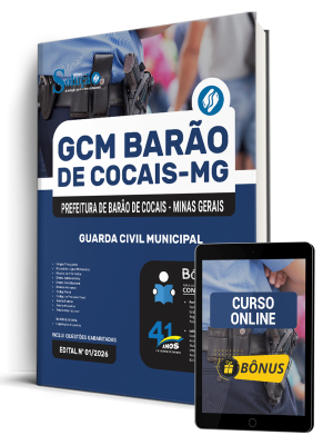 Apostila Prefeitura de Barão de Cocais-MG 2026 - Guarda Civil Municipal