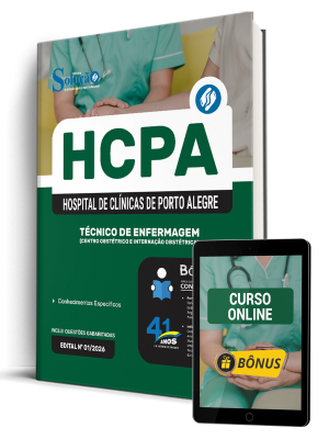 Apostila HCPA 2026 - Técnico de Enfermagem (Centro Obstétrico e Internação Obstétrica)