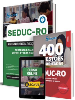 Combo SEDUC-RO 2026 - Comum a Todos os Cargos