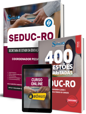 Combo SEDUC-RO 2026 - Coordenador Pedagógico (Supervisor)