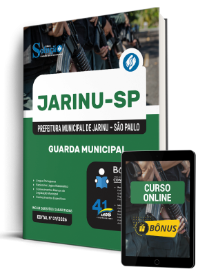 Apostila Prefeitura de Jarinu - SP 2026 - Guarda Municipal