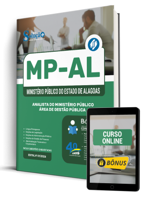 Apostila MP-AL 2026 - Analista do Ministério Público - Área Gestão Pública