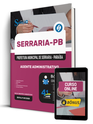 Apostila Prefeitura de Serraria-PB 2026 - Agente Administrativo