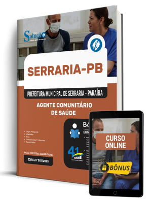 Apostila Prefeitura de Serraria-PB 2026 - Agente Comunitário de Saúde