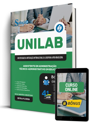 Apostila UNILAB 2026 - Assistente em Administração - Técnico-Administrativo em Educação