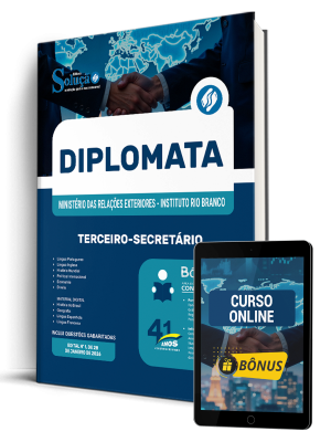 Apostila Instituto Rio Branco 2026 - Diplomata - Terceiro-Secretário