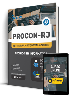 Apostila PROCON-RJ 2026 - Técnico em Informática