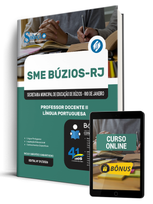 Apostila Prefeitura de Armação dos Búzios-RJ 2026 - Professor Docente II - Língua Portuguesa