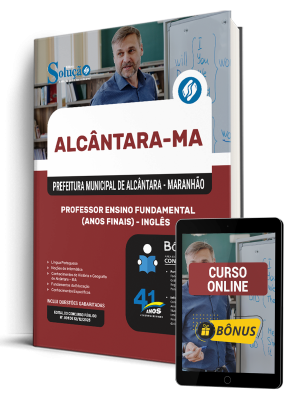 Apostila Prefeitura de Alcântara-MA 2026 - Professor Ensino Fundamental (Anos Finais) - Inglês