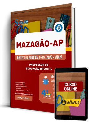 Apostila Prefeitura de Mazagão-AP 2026 - Professor de Educação Infantil