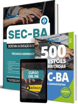 Combo SEC-BA 2026 - Técnico Administrativo em Nível Médio
