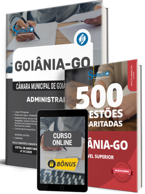 Combo Câmara de Goiânia - GO 2026 - Administrador