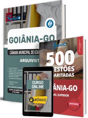 Combo Câmara de Goiânia - GO 2026 - Arquivista
