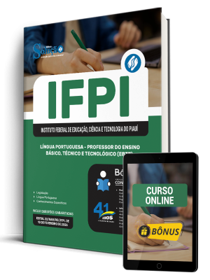 Apostila IFPI 2026 - Professor do Ensino Básico, Técnico e Tecnológico (EBTT) - Língua Portuguesa