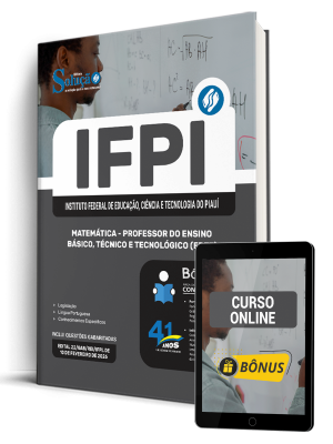 Apostila IFPI 2026 - Professor do Ensino Básico, Técnico e Tecnológico (EBTT) - Matemática