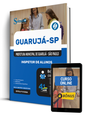 Apostila Prefeitura de Guarujá - SP 2026 - Inspetor de Alunos