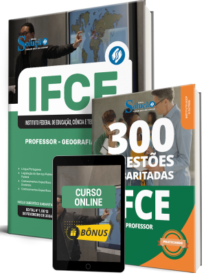 Combo IFCE 2026 - Professor - Geografia Humana