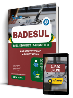 Apostila BADESUL 2026 - Assistente Técnico Administrativo