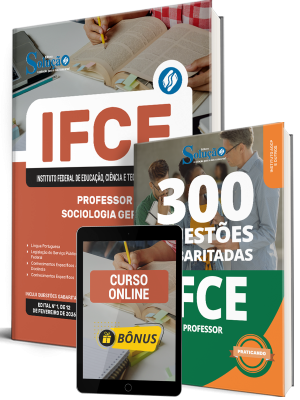 Combo IFCE 2026 - Professor - Sociologia Geral