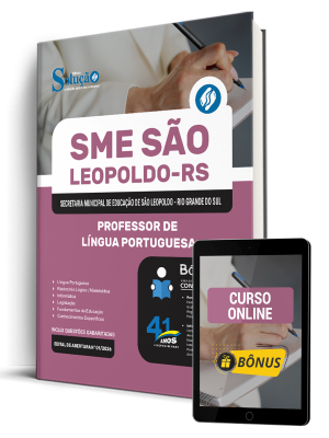 Apostila Prefeitura de São Leopoldo - RS 2026 - Professor de Língua Portuguesa