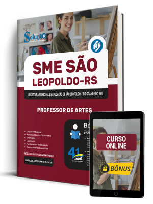 Apostila Prefeitura de São Leopoldo - RS 2026 - Professor de Artes