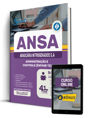 Apostila ANSA 2026 - Ênfase 13: Administração e Controle