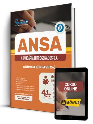 Apostila ANSA 2026 - Ênfase 26: Química