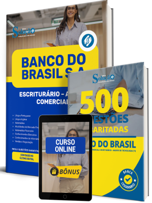 Combo Banco do Brasil 2026 - Escriturário - Agente Comercial