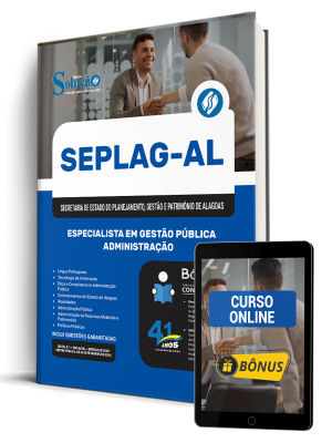 Apostila SEPLAG-AL 2026 - Especialista em Gestão Pública - Especialidade: Administração