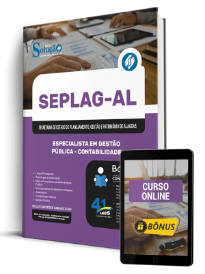 Apostila SEPLAG-AL 2026 - Especialista em Gestão Pública - Especialidade: Contabilidade