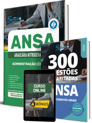 Combo ANSA 2026 - Ênfase 1:  Administração