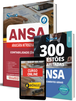 Combo ANSA 2026 - Ênfase 3: Contabilidade