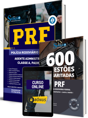 Combo PRF 2026 - Agente Administrativo - Classe A, Padrão I