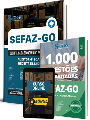 Combo SEFAZ-GO - Auditor-Fiscal da Receita Estadual
