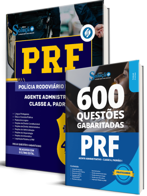 Combo PRF 2026 - Agente Administrativo - Classe A, Padrão I