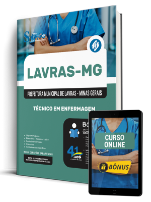 Apostila Prefeitura de Lavras - MG 2026 - Técnico de Enfermagem
