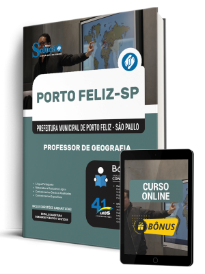 Apostila Prefeitura de Porto Feliz - SP 2026 - Professor de Geografia