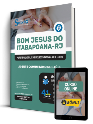 Apostila Prefeitura de Bom Jesus do Itabapoana-RJ 2026 - Agente Comunitário de Saúde
