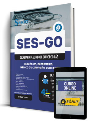 Apostila SES-GO 2026 - Categoria I: Biomédico, Enfermeiro, Médico ou Cirurgião-Dentista