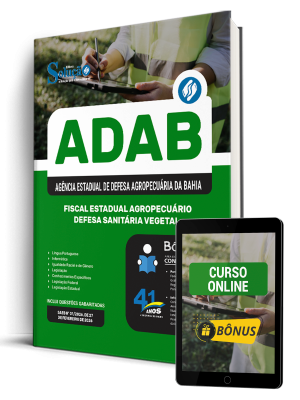 Apostila ADAB 2026 - Fiscal Estadual Agropecuário - Defesa Sanitária Vegetal