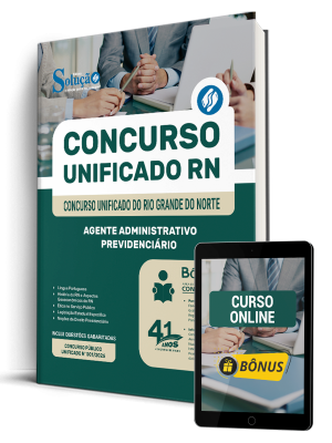 Apostila Unificado RN 2026 - Agente Administrativo Previdenciário