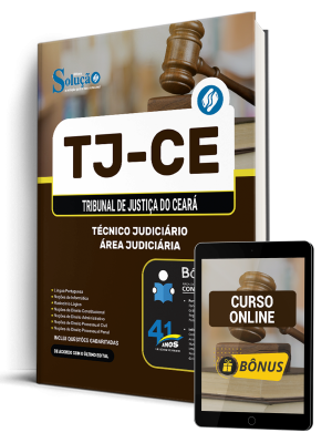 Apostila TJ-CE  2026 - Técnico Judiciário - Área Judiciária