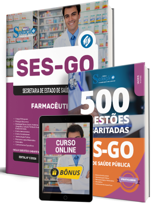 Combo SES-GO 2026 - Categoria II: Farmacêutico