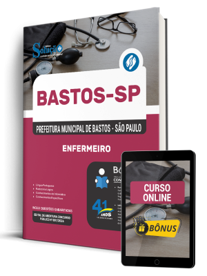 Apostila Prefeitura de Bastos - SP 2026 - Enfermeiro