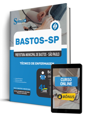 Apostila Prefeitura de Bastos - SP 2026 - Técnico de Enfermagem