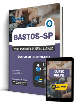 Apostila Prefeitura de Bastos - SP 2026 - Técnico em Informática