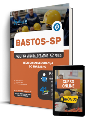 Apostila Prefeitura de Bastos - SP 2026 - Técnico em Segurança do Trabalho